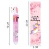 Unicorn Ballpoint Pen for a Cool Girl Gift Set Women' Day Bookmark [Dlugopis7]