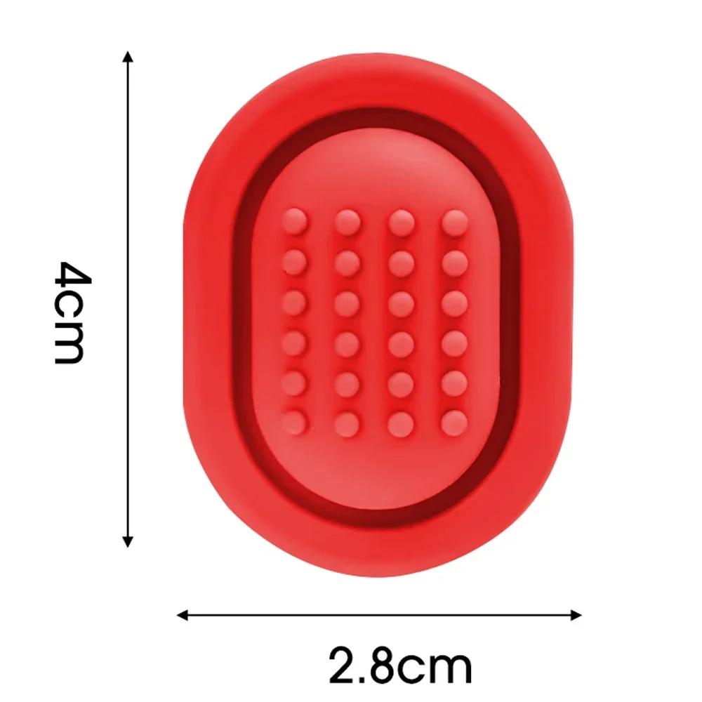 

Ограничитель для автомобильного стакана с водой, слот для автомобильного стакана с водой, противоскользящая силиконовая накладка, слот для вставки бутылки с водой, самоклеящийся ограничитель, амортизатор 2pcs красный