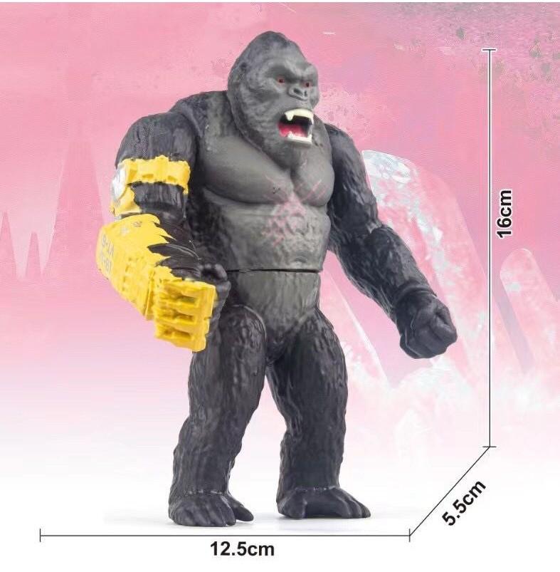 Exciting Godzilla Vs Kong 2 Empire Rise Evolutionary Two-in-one Action Figure Toy For Kids