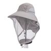 Herren Outdoor Mückenfestes Netz-Gesichtsabdeckung Fischerhut mit atmungsaktivem Polyester für Angeln Camping Wandern