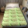Smiling Lime Slices Flannel Blanket Warm Soft Halloween Christmas Couch Warm Cozy Decorative Decor Gift for All Season