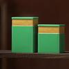 1 Pcs Mini Empty Tea Tin Can Household Green Black Tea Sealed Jar Portable Home Small Tea Packaging Box Tinplate Storage Cans