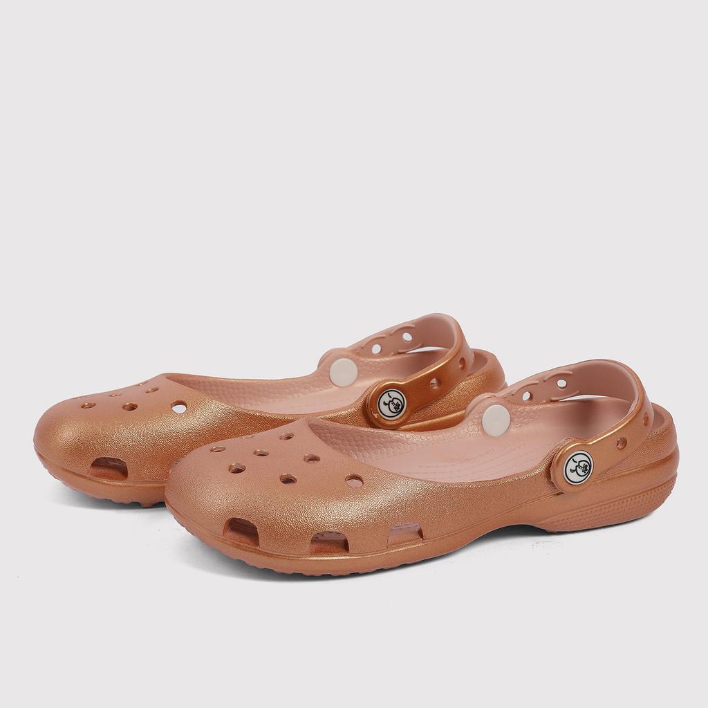 Scarpe con Fori da Balletto Donna Estate Spiaggia Antiscivolo Traspiranti Usura Esterna Leggere Sandali da Infermiera Fabbrica