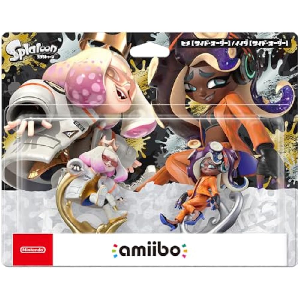amiibo Tentacles Set [Hime [Side Order]/Iida [Side Order]] (Splatoon Series)
