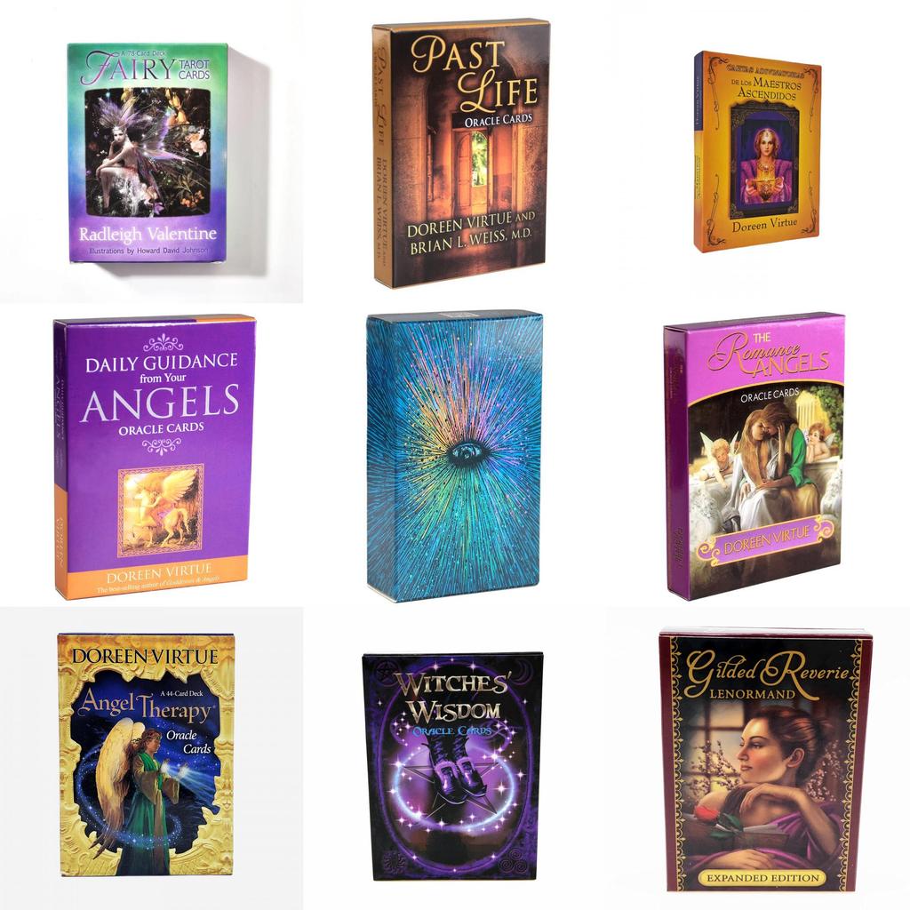 Masters Oracle Ascended Cards English Version Deck Tarots Party Toy Game Desktop