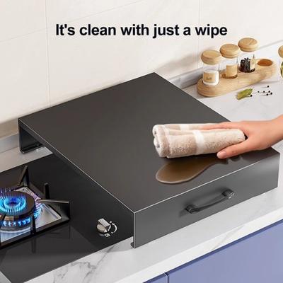 Yousheng Gas Stove Cover Board with Handle Waterproof Heat-Resistant Easy To Clean Electric Stove Burner Cover Protector