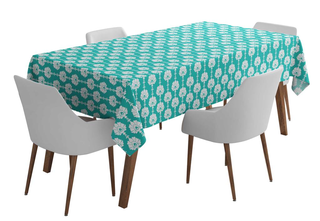 Vargottam Indoor Outdoor  Tablecloth  58x102 Inch  Rectangle  Tablecloth Waterproof Patio  Table  Cloths- Spring Summer