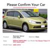 For Nissan Tiida Latio C11 2005 2006 2007 2008 2009 2010 Door Side Rearview Mirror Lens Glass Sheet Left Right Car Outside Wing