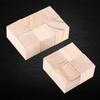 30PCS Square Wood Square Blocks Unfinished Square Wooden Block Wooden Blocks  DIY Projects