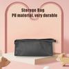 Hair Dryer Storage Bag PU Leather Waterproof Dustproof Carry Bag with  ing Hook