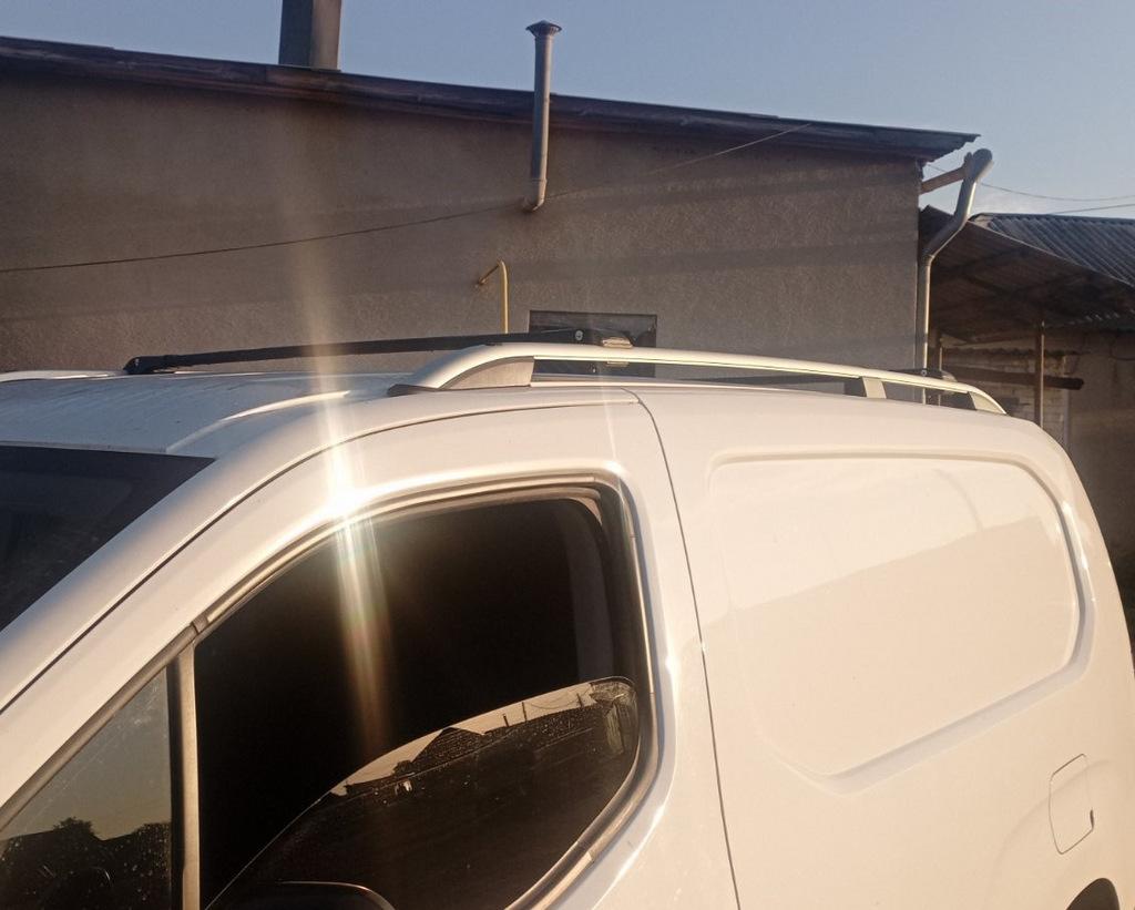 

Рейлінги Skyport (сірі) Коротка база для Peugeot Partner/Rifter 2019-х