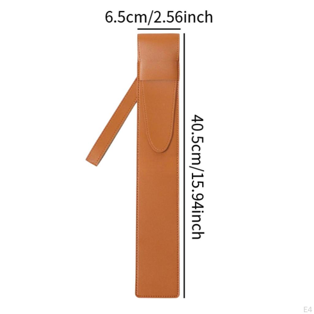 Drum Sticks Bag Mallet Carrying Case Stick Handbag Drumstick Leather for Birthday
