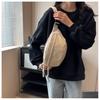 Crossbody Breast Bag Canvas Casual Bag Women's New Trendy Summer Sports Niche Versatile Ins Fanny Bag Women's Bag