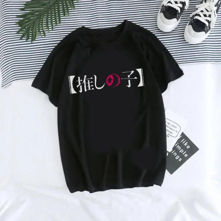 Women T-shirt Manga Anime Oshi No Ko Harajuku Ullzang T Shirt Female Ai Ruby Akane Aquamarine Hoshino Clothes Tops
