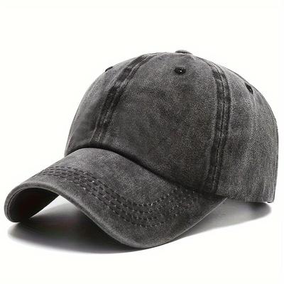 Herren Damen Unisex Baseballkappe Verstellbar Einfarbig Lässiger Hut Dehnbarer Stoff für Sport Sichere Kordelzugverschluss Papa-Hut