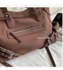 Borsa Tote da Moto Coreana con Borchie da Donna - Borsa a Tracolla a Spalla Crossbody di Grande Capacità per l'Autunno 2025