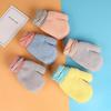 Winter Plush Hanging Neck Knitted Mittens Cute Thick Warm Kids Gloves