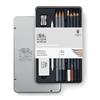 Winsor & Newton Studio Collection Sketching Set Artist Graphite & Charcoal Pencils (7 Pencils + 3 Extra Pencils) 490010