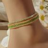 Summer New Daisy Flower Chain Anklets for Women Trendy Beach Starfish Shell Beads Anklet Bracelet On Leg Foot Chain Boho Jewelry