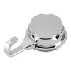 3 PCS Silver Suction Cup Hook Durable Robe Hook Convenient Towel Hook  Flat Smooth Surface