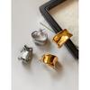 Minimalist Irregular Earrings Women's Niche Design Premium European and American Gold Graceful Earrings