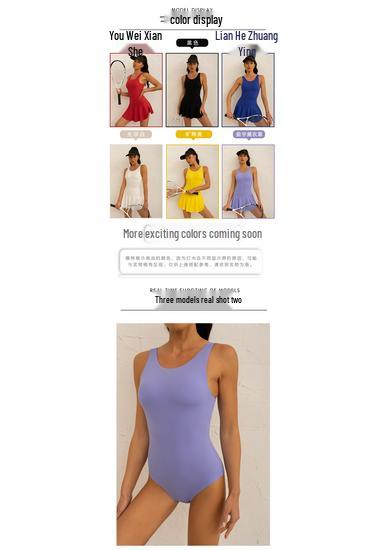 Costume da Yoga Monopezzo Dimagrante da Donna Europeo-Americano - Design Sexy a Triangolo, Aderente al Corpo, Abbigliamento Sportivo Comodo
