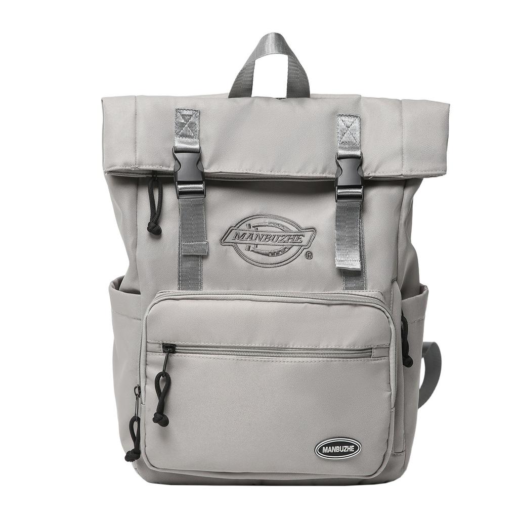 Schoolbag new trendy brand functional college student couple backpack large capacity leisure work commuting versatile computer backpack men