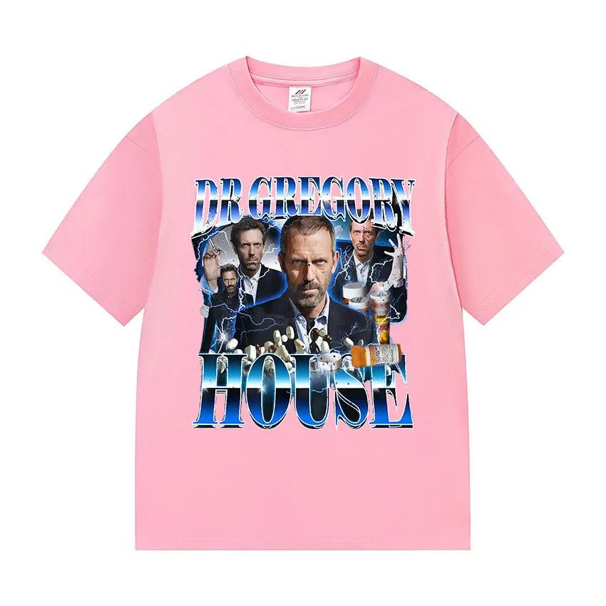 Hot Sale Dr Gregory House Md Funny Poster Graphic Print T-Shirt Men Women Fashion Summer New Tee Cotton Comfortable Soft Loose Casual Oversized Top