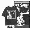 G36 Men's Cotton Crew Neck T-Shirt with Skull Print on the Back