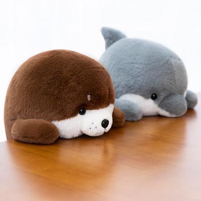 Seebär Anime Robbe Plüschpuppen Sammlung Beschwichtigen Delfin Plüschkissen Cartoon 21cm Hai Plüschtier Kinder Geburtstag Weihnachten