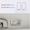 Stainless steel Inside Door Handle Bowl Cover Trim Frame Decoration For Volkswagen T-Roc TROC 2017-2022 Inner Car Accessories