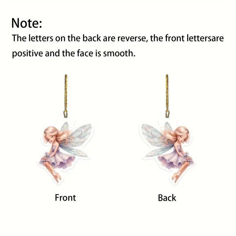 Premium Acryl Cartoon Auto Anhänger Dekoratives Zubehör Für Stilvolle Fahrzeuginnenräume