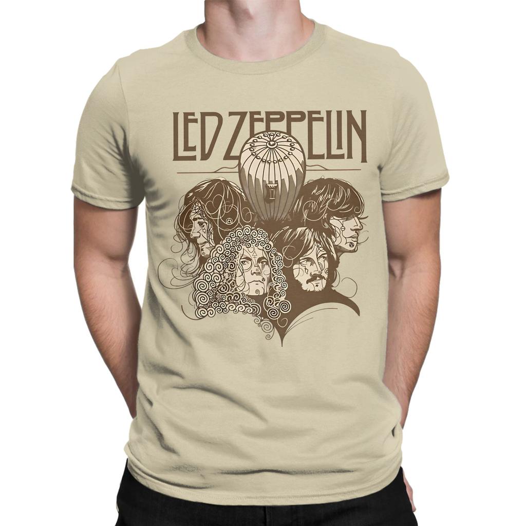 Led Zeppelin Classic Funny Graphic 100 Cotton Tshirt Leds Band Zzepelins Tops Tees For Unisex