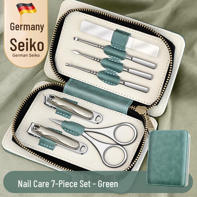 Premium Anti-splash Nail Clipper Set with Manicure Pliers