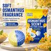 Toilet Bowl Cleaner Tablet Osmanthus Scent, In-Tank Deodorizing Block, Deep Clean Anti Limescale, Long Lasting Fresh Fragrance B