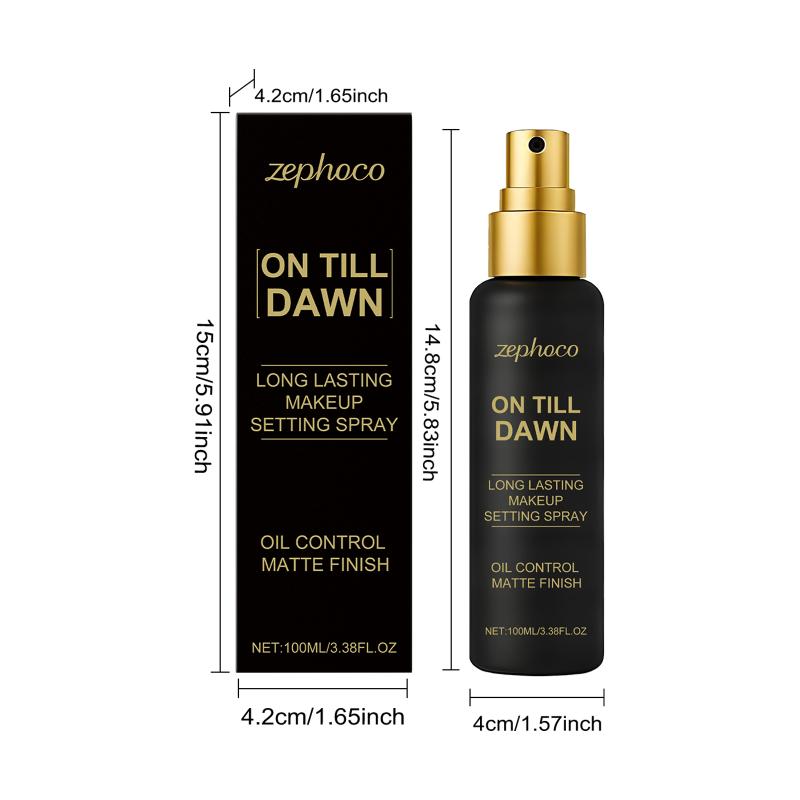 Makeup Setting Spray with Oil Control Long Lasting Waterproof Mist Matte Lightweight Formula for Summer Outdoor Activities