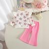 Kids Casual Long-Sleeve Set, Comfortable Daily Wear Outfits