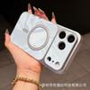 Seconds Change iPhone11Promax Water Ripple Magnetic Mobile Phone Case for Apple 11 All-inclusive Lens Anti-drop Sheath