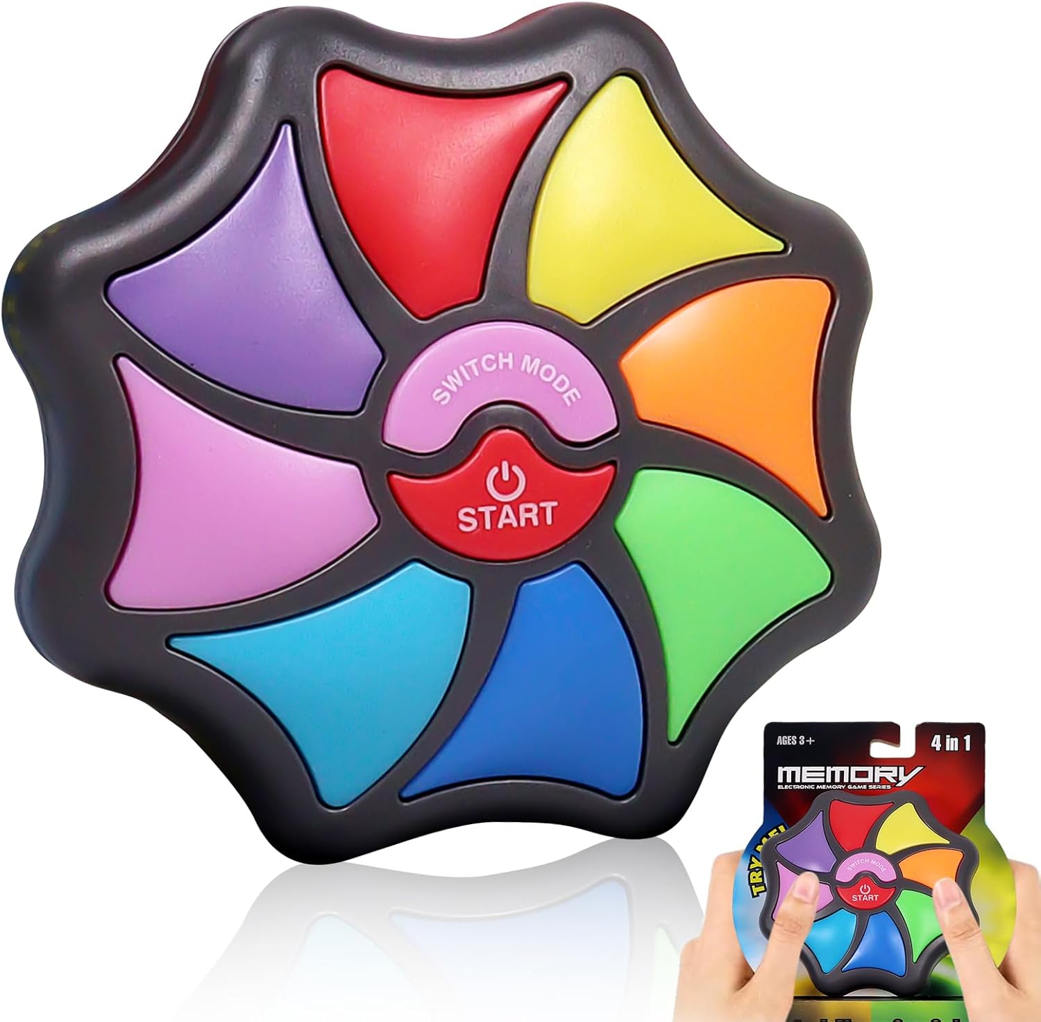 

Игра для тренировки памяти, Детская электронная игра на память, Игра со светом и звуком, Развивающая игрушка, Игры на концентрацию для детей Memory Training