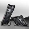 Phone Cases Nubia,Borderless Shockproof Case with Mechanical Arm, Metal Heat Dissipation, Magnetic Kickstand