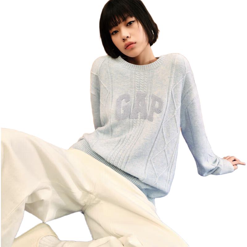 

Gap Women s Logo Cable Knit Sweater L (Asian Fit)