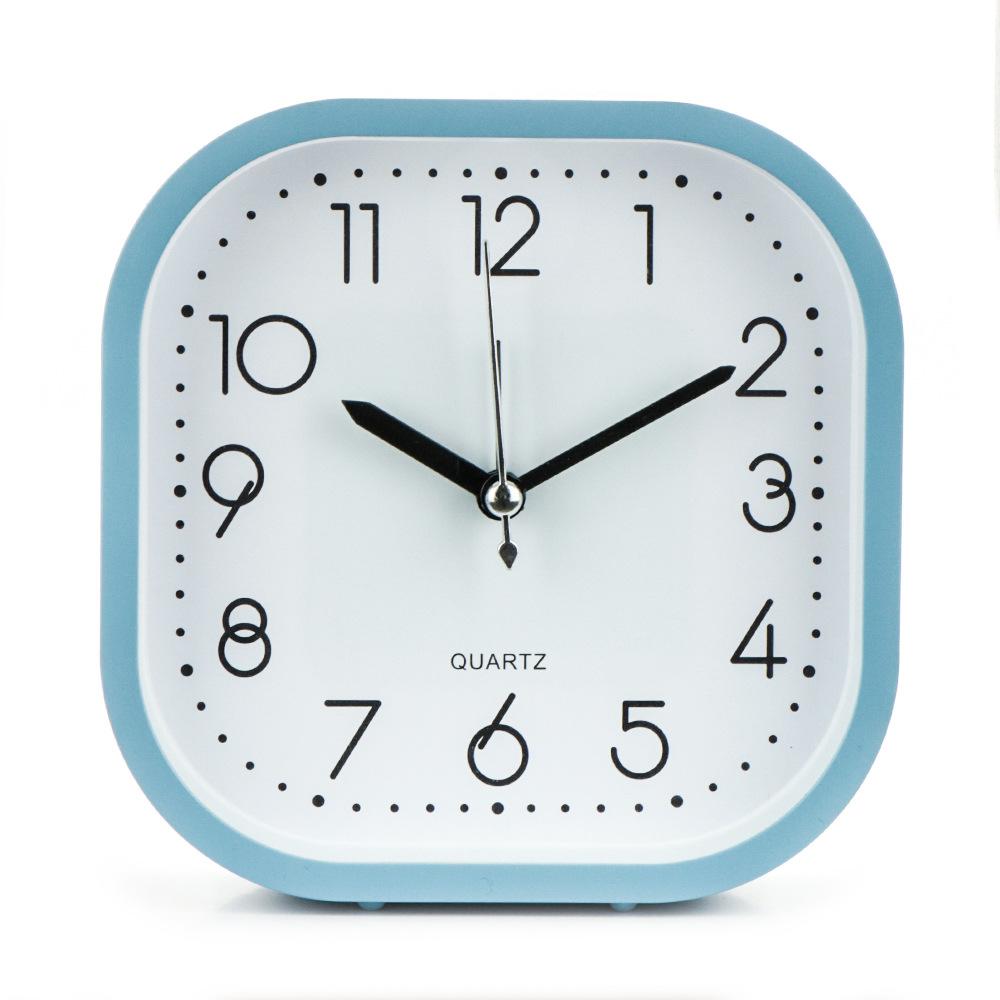 Fashionable Simple Alarm Clock Large-sized Clock Can Be Hung Without Punching Student Desk Decoration Pendulum Clock Lazy Bedside Table