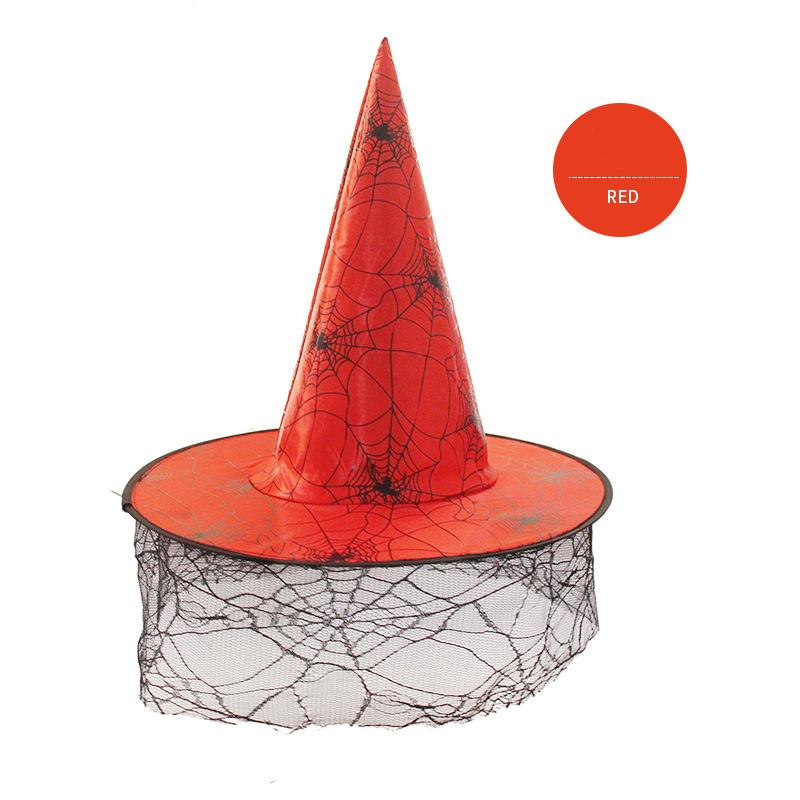 5pcs Halloween Witch Hat Magical Masquerade Carnival Costume School Performance Halloween Decoration Party Hat Wizard Men Women 