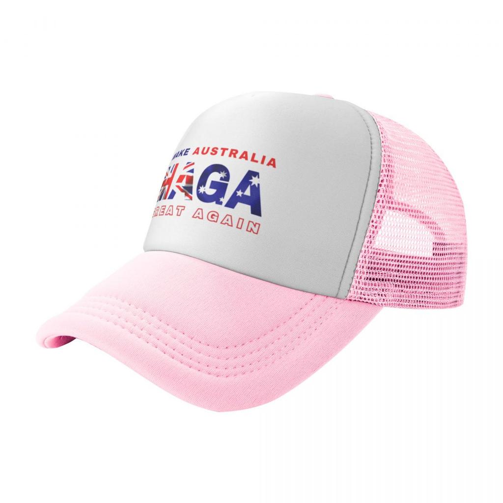 Stylové Vlastní Síťované Baseballové Čepice Make Australia Great Again Pro Ženy Kempování Muže Plážové Otcovské Čepice Kšiltovka