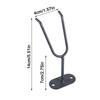 1Pcs Rack Stand Wall Mounted Bracket Rubber Protection Spray Torch Fixed Hook