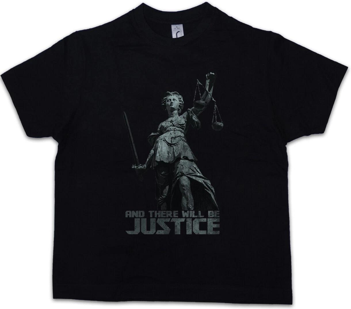 

JUSTITIA I Kids Boys kids boys T-Shirt Justice Law Lawyer Judge Libra Goddess Libra 120