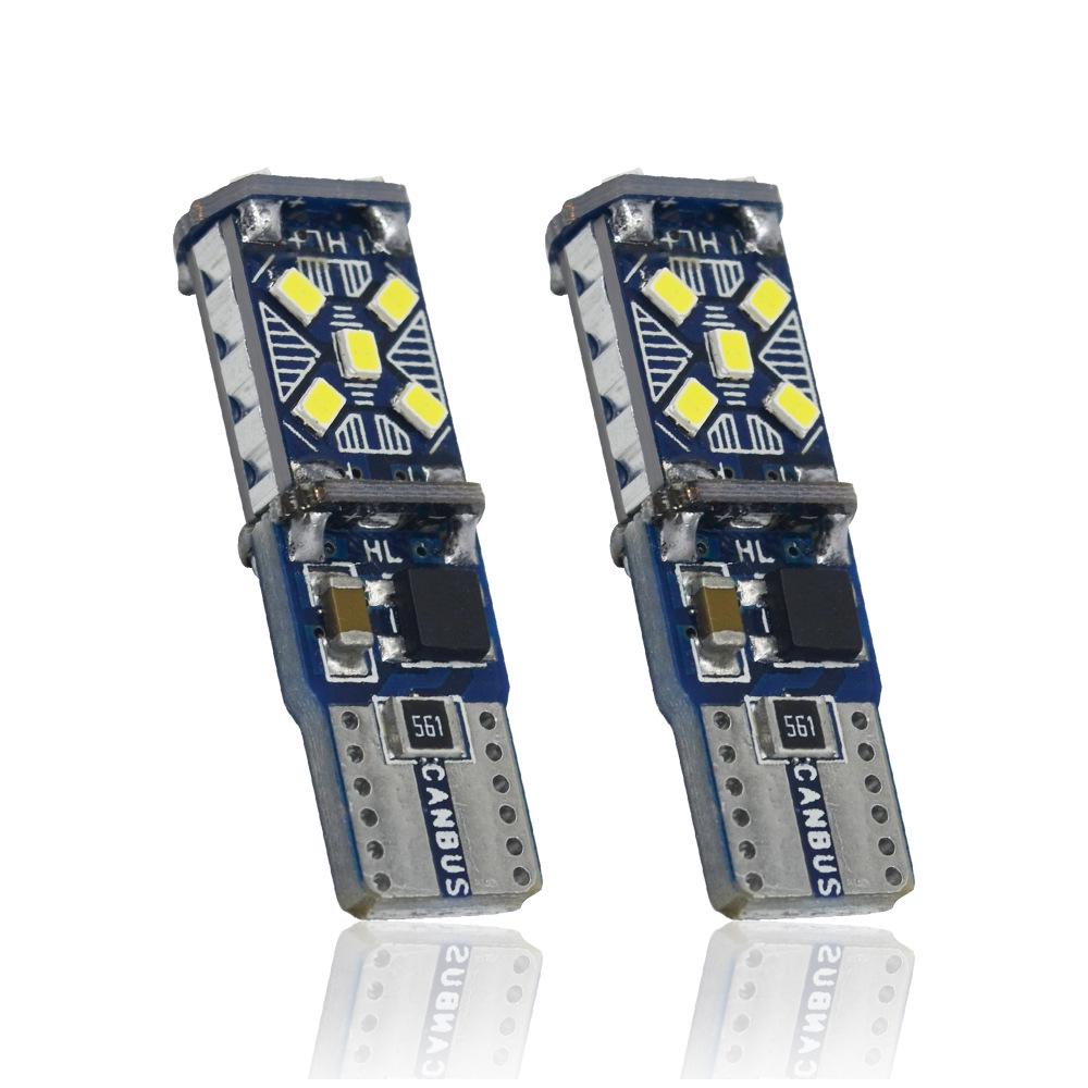 Car LED Parking Light Bulb T10 15SMD 3020 2016 No Polarity