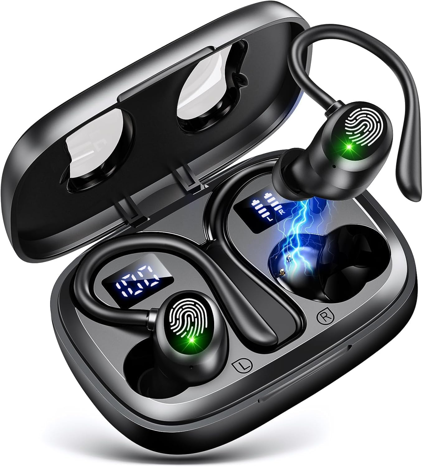 

Беспроводные Bluetooth Bluetooth беспроводные наушники наушники, наушники, чип 5.3, белый