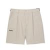 MALBON GOLF Single-Pleat Point Shorts Beige (Man)