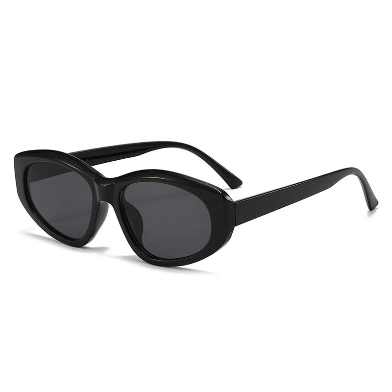 1/2PACK Oval Sunglasses Women Men Fashion Multicolor Gradient Shades Sun Glasses Designer Brand Eyewear Gift